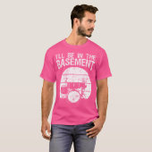 Funny Drummer Art for Men Drum Set Drumming T-Shirt (Vorne ganz)