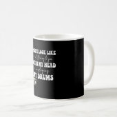 Funny Drummer Art für Drum Player Schlagzeug Kaffeetasse (VorderseiteRechts)