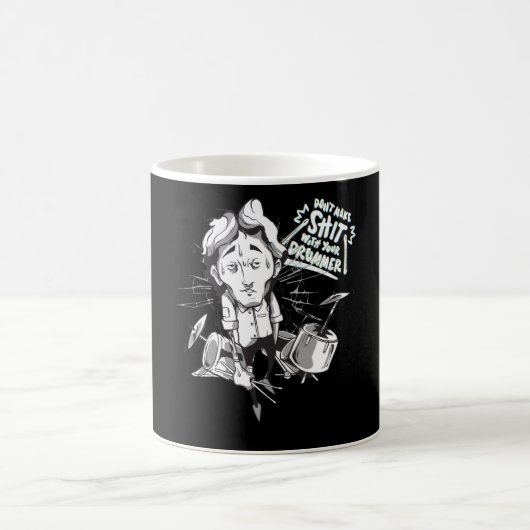 Funny Drummer Drums Gift Kaffeetasse (Mittel)