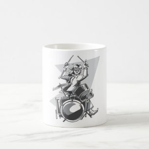 Funny Drummer Drums Gift Kaffeetasse