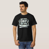 Funny Drummer Drums Gift T-Shirt (Vorne ganz)