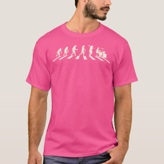 Funny Drummer gibt Drumming Drums Evolution T-Shirt