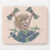 Funny Drummer Mousepad (Vorne)