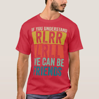 Funny Drummer Paradiddle Retro Drumming Drum Set 1 T-Shirt
