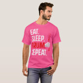 Funny Drumming Kunst für Männer Drumline Drum Set T-Shirt (Vorne ganz)