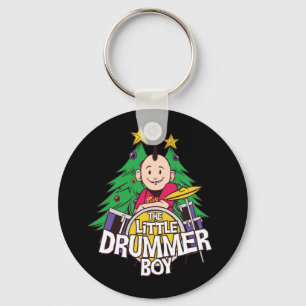 Funny Drums Christmas Design For Drummer Boy Schlüsselanhänger