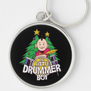 Funny Drums Christmas Design For Drummer Boy Schlüsselanhänger