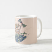 Funny Drums Design für Trommler Kaffeetasse (VorderseiteRechts)