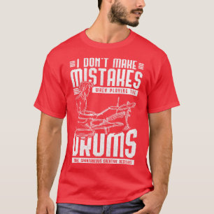 Funny Drums Gift Drummer Schlagzeug T-Shirt