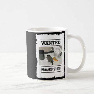 Funny Drunk Raccoon Wanted Reward $1000 Trash Pand Kaffeetasse