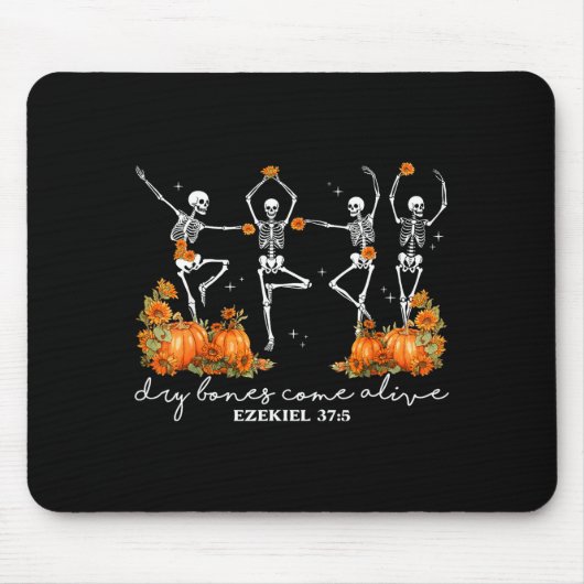 Funny Dry Bones Come Alive Ezekiel 37_5 Ballet Ske Mousepad (Vorne)