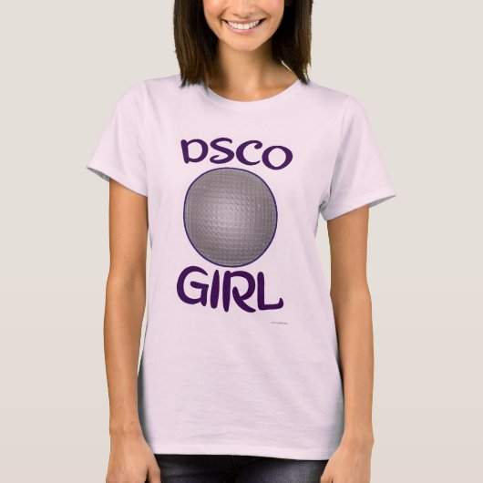Funny DSCO Girl Social Media Design T-Shirt (Vorderseite)