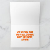 Funny, du bist gehostet worden! Geister auf dem Fr Karte (Innenseite)