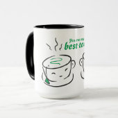 Funny, du bist mein bester Tee, du bist meine Best Tasse (Vorderseite Links)