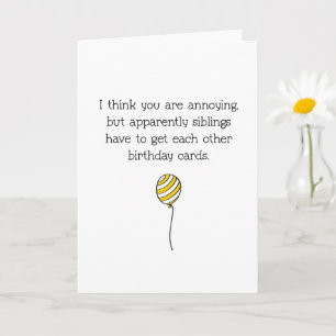 Funny, du bist verrückt nach einem Geburtstag Karte