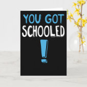 Funny, du hast gescholten Got! Abschluss Karte (Gelbe Blume)