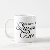 Funny, du kannst mich Queen Bequote Sprichwort nen Kaffeetasse (Links)