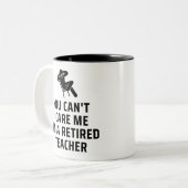 Funny, du kannst mir nichts ausmachen, dass ich ei zweifarbige tasse (Vorderseite Links)