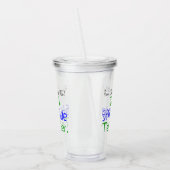 Funny, du kannst mir nichts ausmachen, ich bin Leh Acryltrinkbecher (Links)