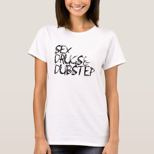 Funny dubstep Spaß T-Shirt (Vorderseite)