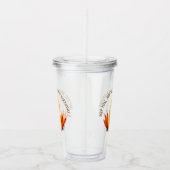 Funny Duck Birthday Acrylic Tumbler Acryltrinkbecher (Rechts)