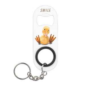 Funny Duck Bottle Opener Schlüsselanhänger - Custo Mini Flaschenöffner