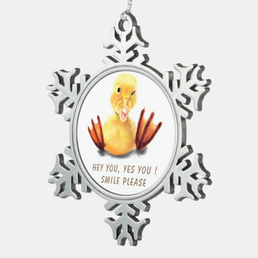 Funny Duck Christmas Ornament (Rechts)