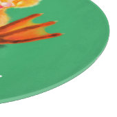 Funny Duck Cutting Board Schneidebrett (Ecke)