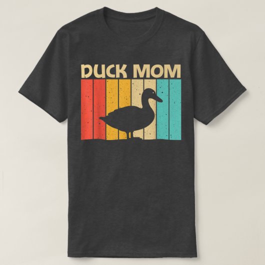 Funny Duck Design Mama Mutter Duck Bauer Hunti T-Shirt (Design vorne)