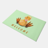 Funny Duck Doormats Fußmatte (Schrägansicht)