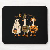 Funny Duck Duck Boo Halloween Costume Duck Mousepad (Vorne)