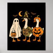 Funny Duck Duck Boo Halloween Costume Duck  Poster (Vorne)