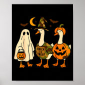 Funny Duck Duck Boo Halloween Costume Duck  Poster (Vorne)