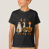 Funny Duck Duck Boo Halloween Costume Duck  T-Shirt (Vorderseite)