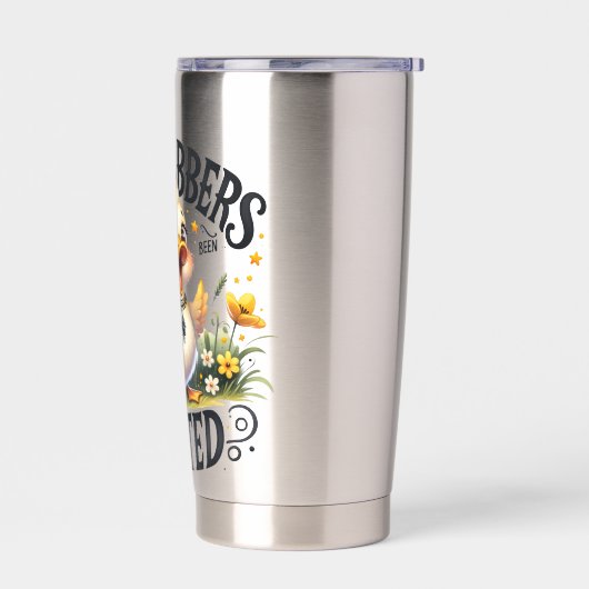 Funny Duck "Flabbergasted" Thermobecher (Links)