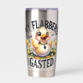 Funny Duck "Flabbergasted" Thermobecher (Vorderseite)