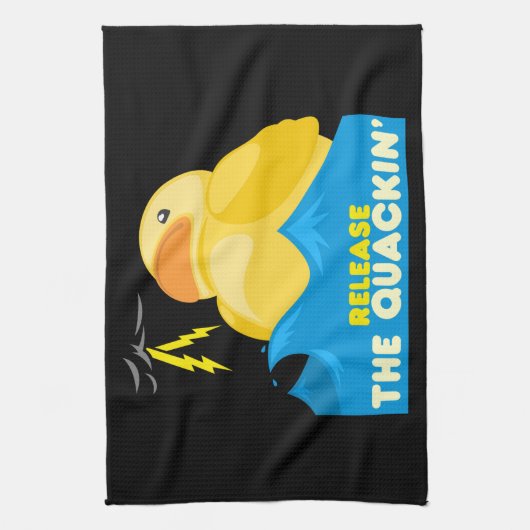 Funny Duck Geschirrtuch (Vertikal)