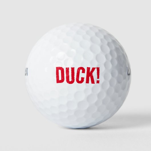 Funny Duck! Golfball (Vorderseite)