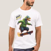 Funny Duck Grafisches T-Shirt für Skater & Trendy (Vorderseite)