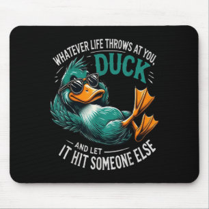 Funny Duck Graphic T-Shirts Männer Frauen Teens Fu Mousepad