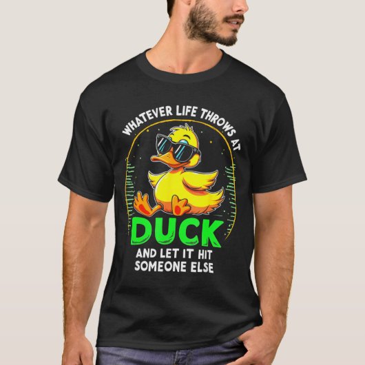Funny Duck Graphic Tees Men Women Teens Funny Quot (Vorderseite)