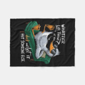 Funny Duck Graphic Tees Men Women Teens Funny Quot Fleecedecke (Vorderseite (Horizontal))