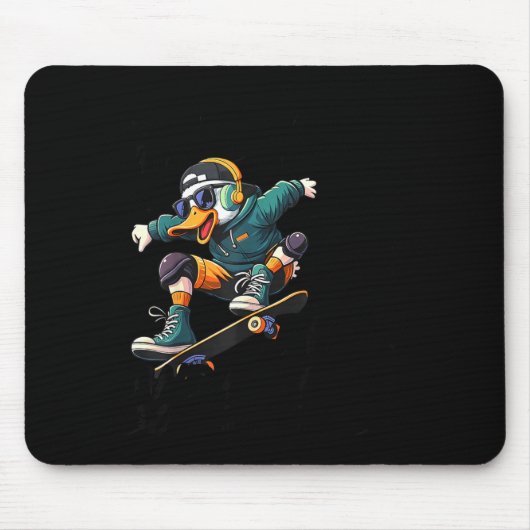 Funny Duck Graphic Tees Men Women Teens Funny Quot Mousepad (Vorne)