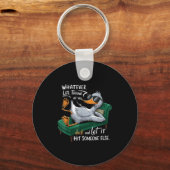 Funny Duck Graphic Tees Men Women Teens Funny Quot Schlüsselanhänger (Vorderseite)