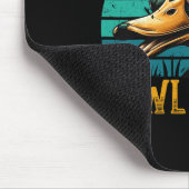 Funny Duck Hunter Shirt Fowl Mouth Duck Jagd Go Mousepad (Ecke)