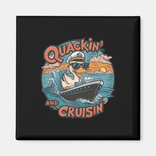Funny Duck Hunting Hiding Magnet (Vorne)