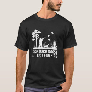 Funny Duck Jagd Jahreszeit T-Shirt Langschläfchen