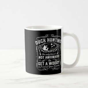 Funny Duck Junting Vintag Woodie Hunter Friends G Kaffeetasse