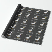 Funny Duck Lover Bird Watfan Geschenkpapier (Ungerollt)