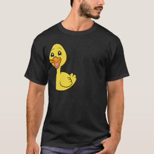 Funny Duck Lover Crazy Duck labrador bulldog T-Shirt